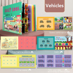 Quiet Paste Busy Book Puzzle Game Kids Educational Toys