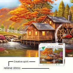 1000pcs Jigsaw Puzzle Landscape Famous Painting For Adults