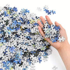 1000pcs Jigsaw Puzzles Gift Decompression Toys Wall Decoration Challenging Game