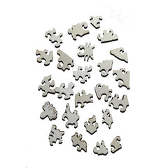 Underwater World Wooden Puzzle Parent-child Game DIY Puzzle Toy in Box