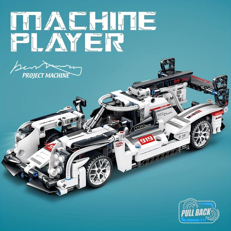 539pcs Creative Racing Car 3D Building Block Model Toy Car