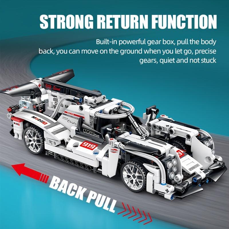 539pcs Creative Racing Car 3D Building Block Model Toy Car