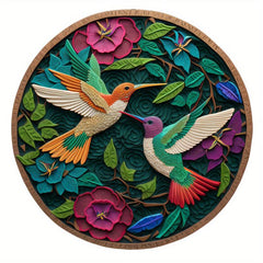 Wooden Animal Puzzles 3D Jigsaw DIY Crafts Family Games