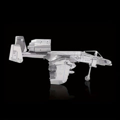 DIY Metal Assembly Toy Airplane Model 3D Stereoscopic Puzzle Fighter Hand
