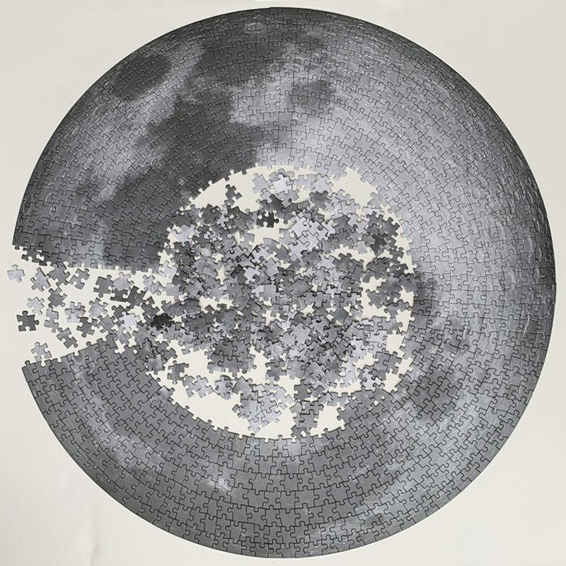 Moon and Planet 1000-Piece Puzzle for Adults