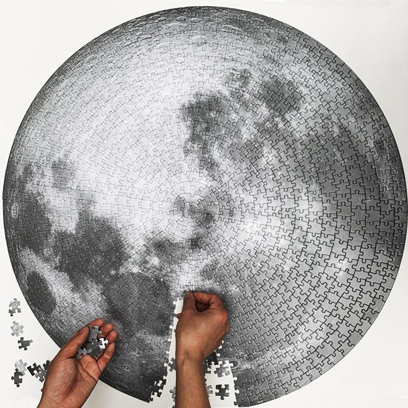 Moon and Planet 1000-Piece Puzzle for Adults