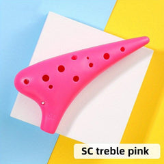 12 Hole Ceramic Flute for Beginners and Students