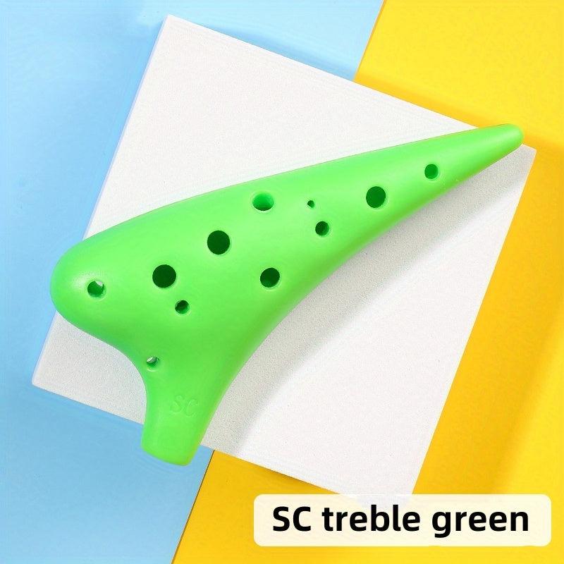 12 Hole Ceramic Flute for Beginners and Students