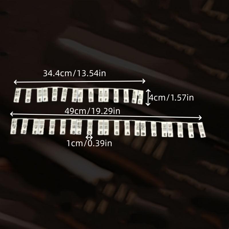 Keyboard Stickers for 61-Key Electronic Piano - Beginners Guide