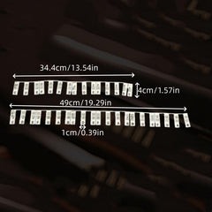 Keyboard Stickers for 61-Key Electronic Piano - Beginners Guide