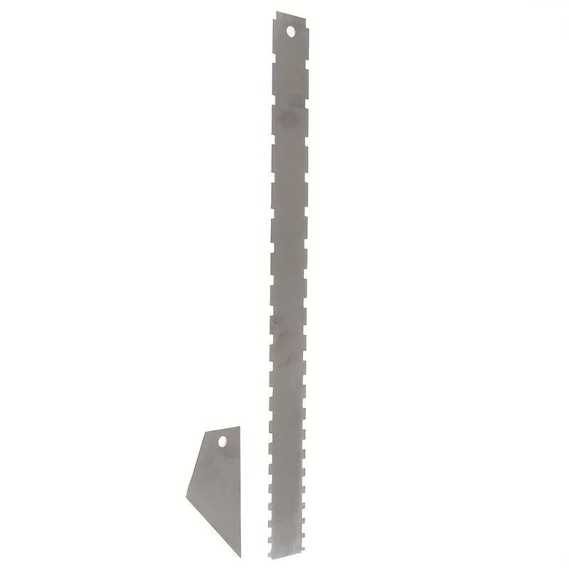 Guitar Neck Straight Edge & Fret Ruler Luthier Tool Stainless Steel