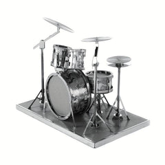 Metal Puzzle 3D Drum Instrument Model Christmas Gift
