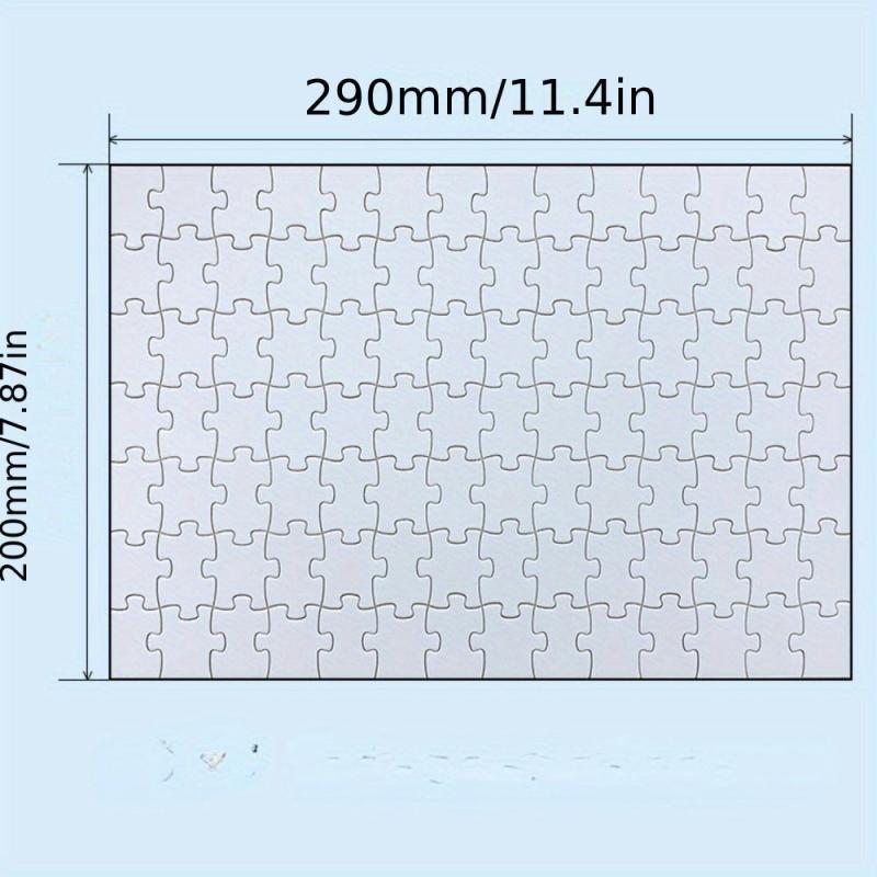 DIY Blank Wooden Puzzle with UV Printing
