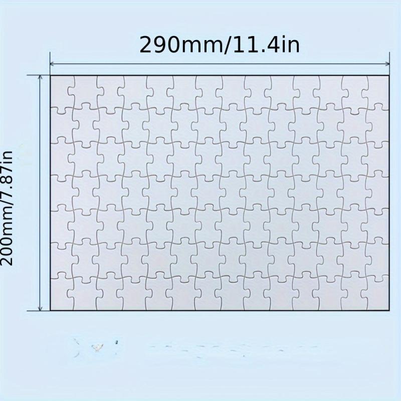 DIY Blank Wooden Puzzle with UV Printing