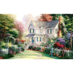 Adult Jigsaw Landscape Cartoon Assembled Puzzle Toys