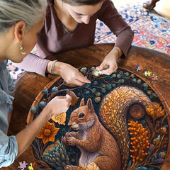 Rabbit Wooden Puzzle Alien Animal Puzzle Educational Toys