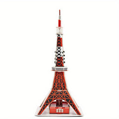 DIY 3D Jigsaw Tower Puzzle Toys - Eiffel Tower & Leaning Tower of Pisa