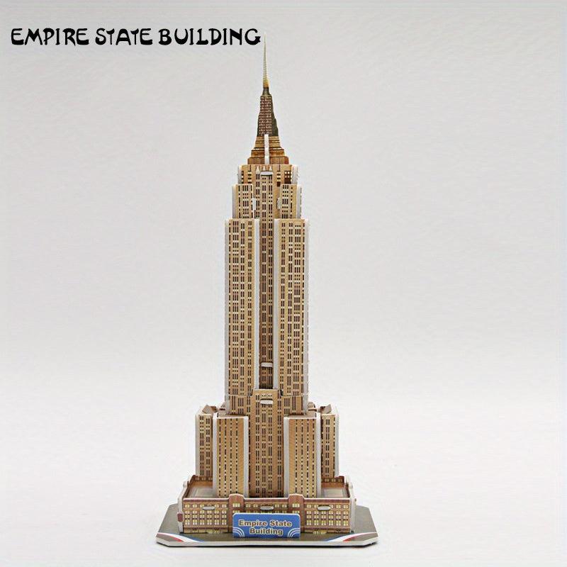 DIY 3D Jigsaw Tower Puzzle Toys - Eiffel Tower & Leaning Tower of Pisa
