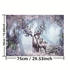 1000 Pieces Puzzle Elk In The Forest Educational Game Perfect Gift
