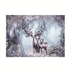 1000 Pieces Puzzle Elk In The Forest Educational Game Perfect Gift