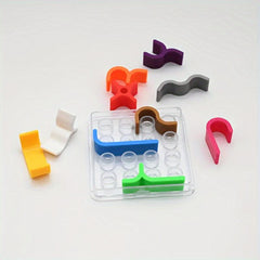 Transparent Crazy Curve 3D Puzzle Toy Geometric Line Matrix