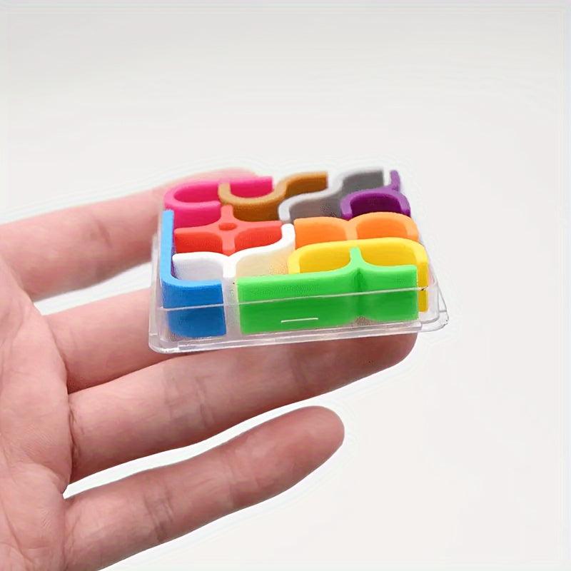 Transparent Crazy Curve 3D Puzzle Toy Geometric Line Matrix