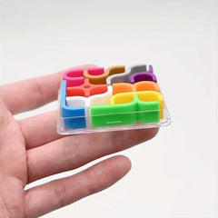 Transparent Crazy Curve 3D Puzzle Toy Geometric Line Matrix