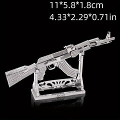 Metal Assembly Toy Model 3D Viking Ships Puzzle Game