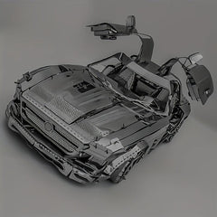 Metal Assembly Toy Car Model 3D Puzzle Racing Car