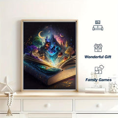 Magic Book Forest Puzzle - Irregular Animal-shaped Wooden Puzzle