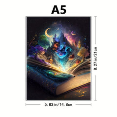 Magic Book Forest Puzzle - Irregular Animal-shaped Wooden Puzzle