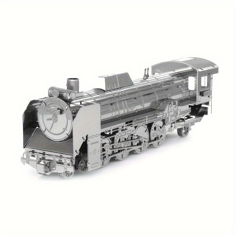 3D Metal Train Model Puzzle Toy Game DIY Hand Model