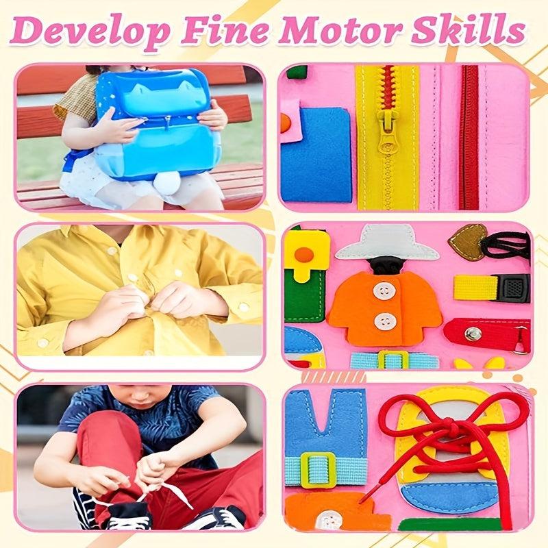 Toddler Felt 3D Puzzle Educational Toys