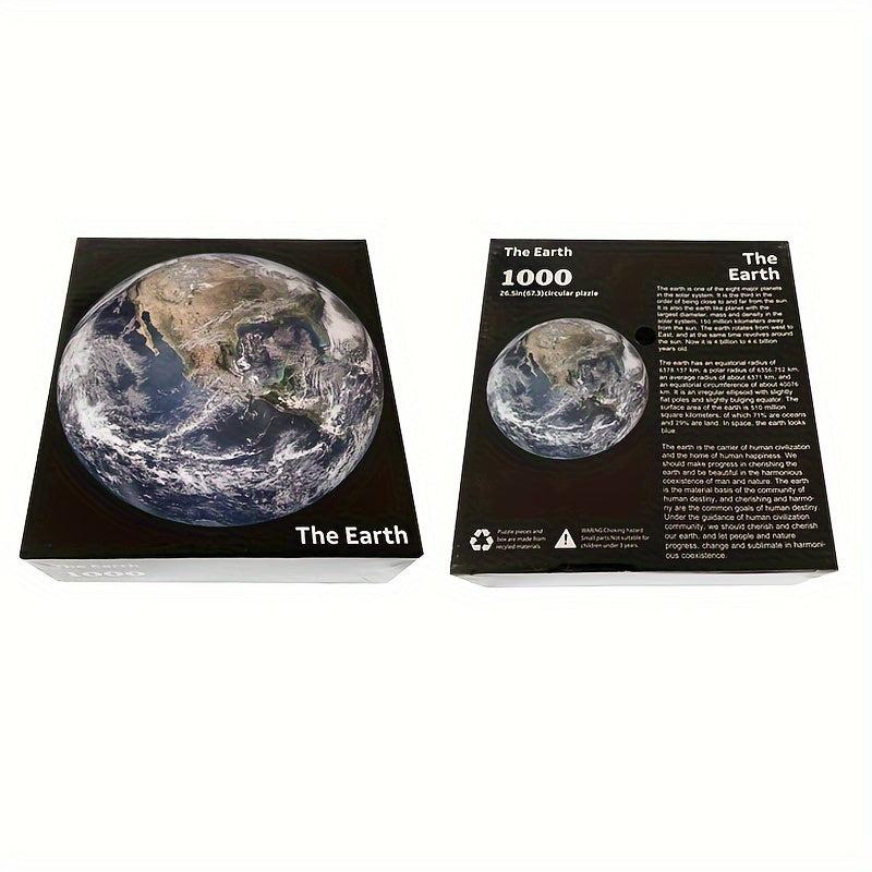 Earth Puzzle 1000 Pieces Challenge for Adults