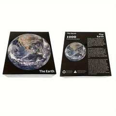 Earth Puzzle 1000 Pieces Challenge for Adults