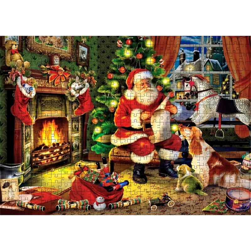1000 Pieces Santa Claus Merry Christmas Jigsaw Puzzle