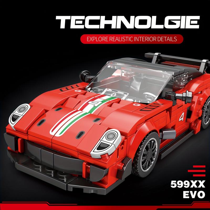 413pcs Car Building Blocks Educational Toys for Boys and Girls