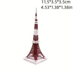 Metal Toy Castle Model 3D Puzzle Building Tower Model