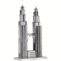 Metal Toy Castle Model 3D Puzzle Building Tower Model