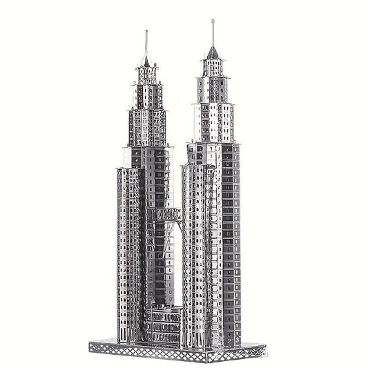 Metal Toy Castle Model 3D Puzzle Building Tower Model
