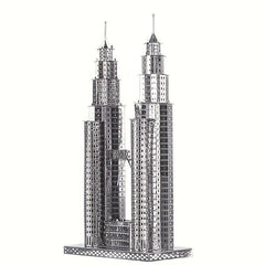 Metal Toy Castle Model 3D Puzzle Building Tower Model