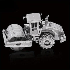 Road Roller 3D Metal Puzzle Building Blocks Kits DIY For Teens Hobbies Toys