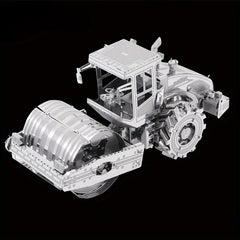 Road Roller 3D Metal Puzzle Building Blocks Kits DIY For Teens Hobbies Toys
