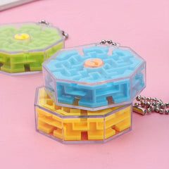 2 Pcs Ten-sided Walking Beads Fan Educational Toys Exercise Focus