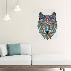 Wooden Puzzle Wolf King Gift Unique Christmas Gift Adult Stress Reduction