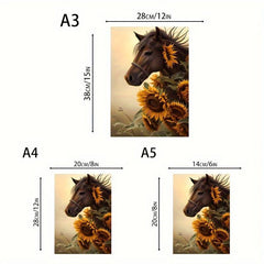 Wooden Puzzle Horse High Difficulty For Adults Unique Animal Shape