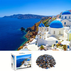 1000 Pc Jigsaw Puzzle Aegean Sea Adults 70x50cm Toy Birthday Halloween Christmas