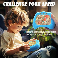 Handheld Pop Game Electronic Bubble Popping Game Light Up Pop Game Sensory Toys