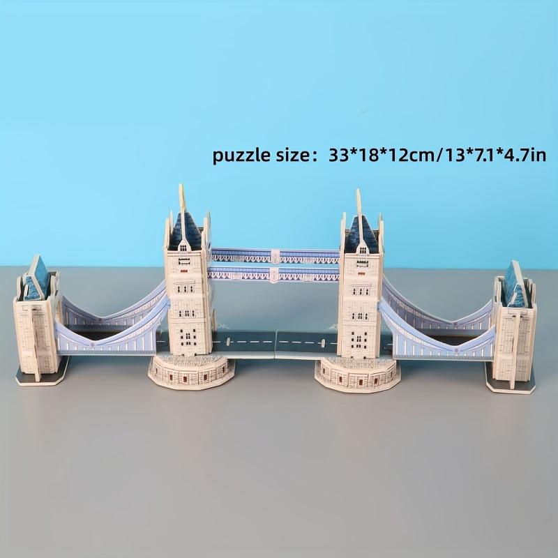 3D DIY Wooden Puzzle Model Mechanical Toy Building Game Desktop Ornaments