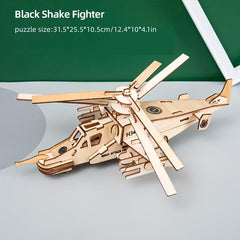 3D DIY Wooden Puzzle Model Mechanical Toy Building Game Desktop Ornaments